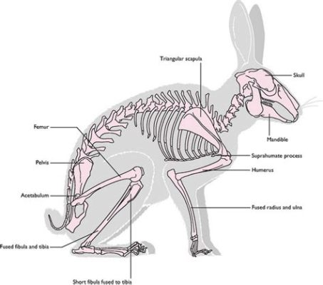 うさぎの骨と筋肉：その神秘と多様性を探る